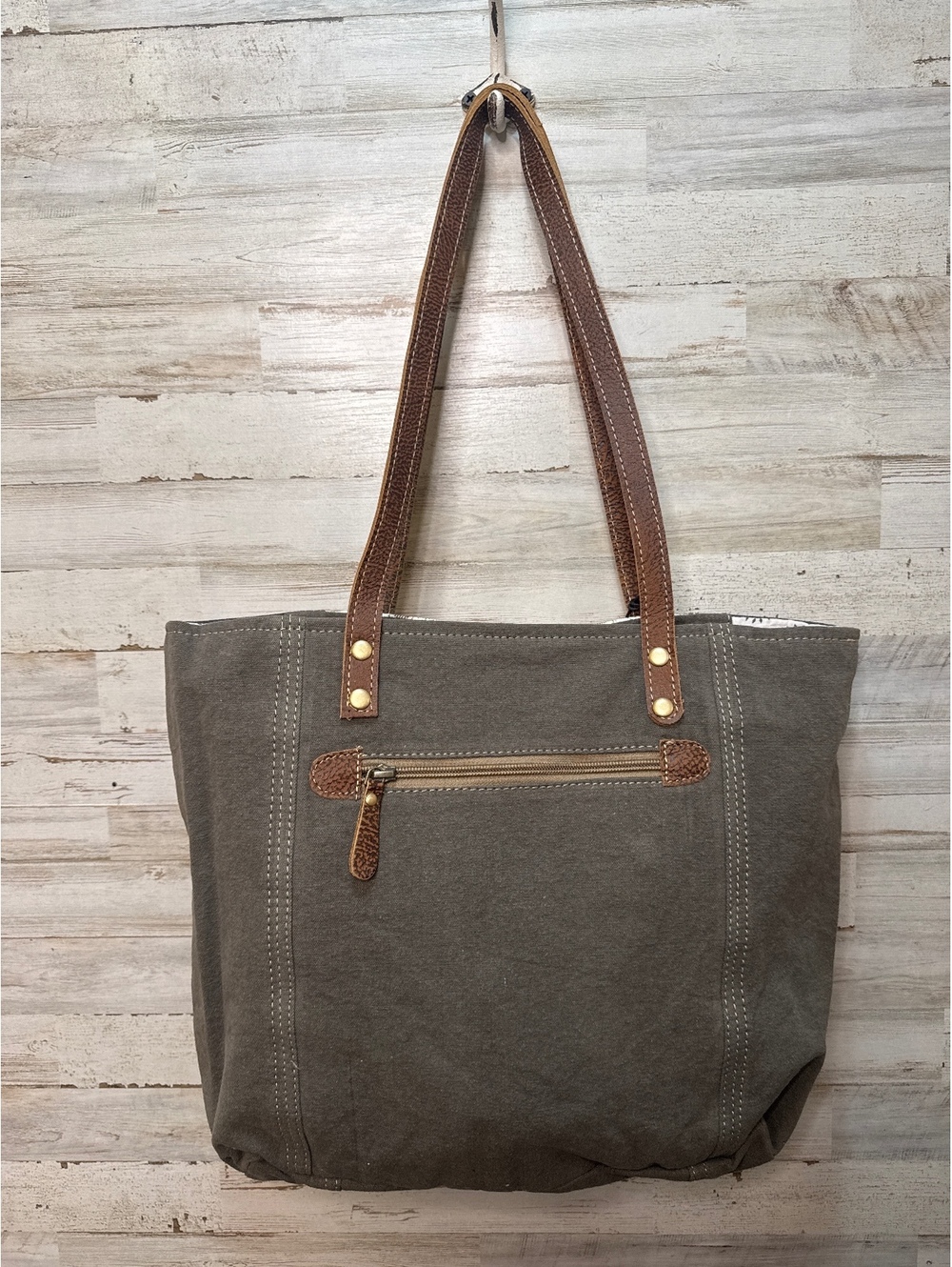 Myra Bag Abstract Key Tote Bag S-1456 - Picture 8 of 9